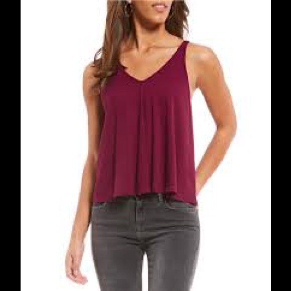 Free People Tops - Free People Knit V-Neck Tank Top Size S